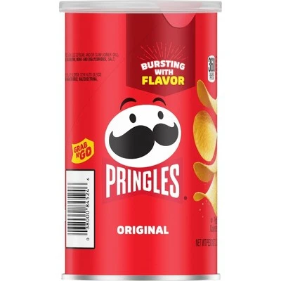 Pringles Grab & Go Large Original Potato Crisps 2.3oz