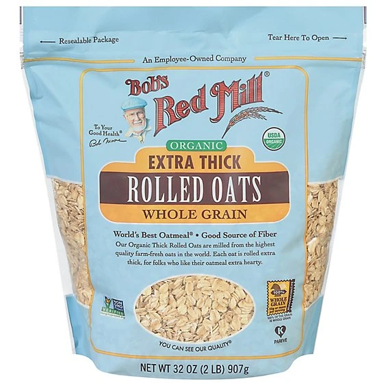 Bob's Red Mill Organic Thick Rolled Oats 32oz