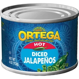 Ortega Ortega Diced Jalapenos 4 oz.