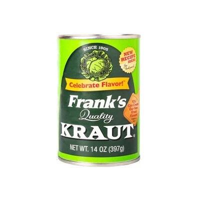 Frank's Quality Sauerkraut 14 oz