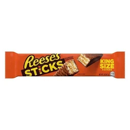 Reese's Reese's King Size Milk Chocolate Peanut Butter & Crispy Wafers Sticks  3oz/4ct