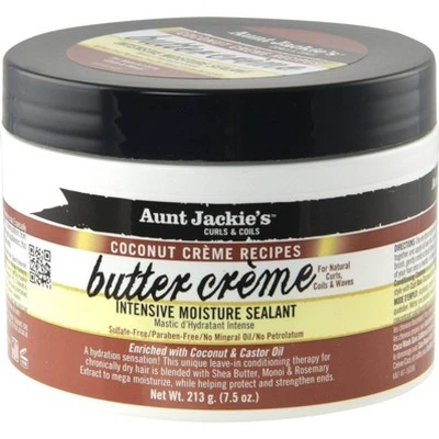 Aunt Jackie's Coconut Butter Creme Intensive Moisture Sealant  7.5oz