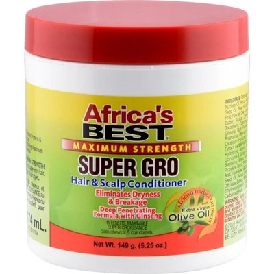 Africa's Best Super Gro Hair & Scalp Conditioner  5.25 oz