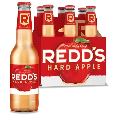 Redd's Apple Ale Beer  6pk/12 fl oz Bottles