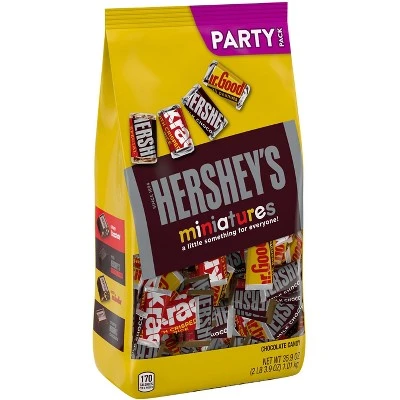 Hershey's Crispy Krackel, Special Dark, Nutty mr.goodbar, Chocolate Miniatures Chocolate Candy Part