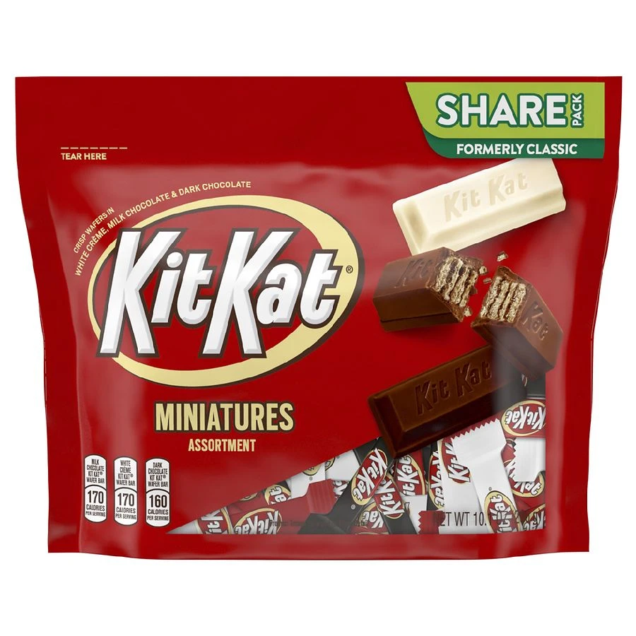 Kit Kat Assorted Miniatures Chocolate Candy  10.1oz