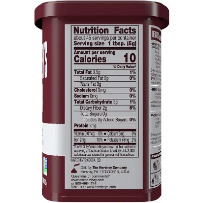 Hershey's Natural Unsweetened Cocoa  8oz