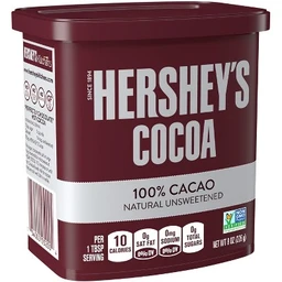 HERSHEY'S Hershey's Natural Unsweetened Cocoa  8oz