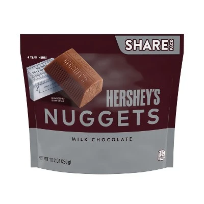 Hershey's Nuggets Share Size Milk Chocolates 10.2oz