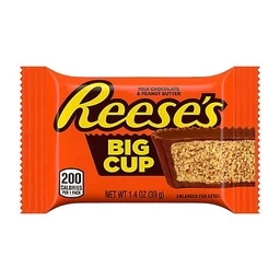  Reeses Peanut Butter Cups Milk Chocolate Big Cup 1.4 Oz