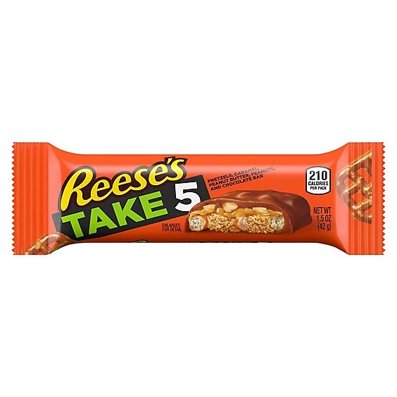 Reese's TAKE5, 5 Layer Candy Bar, 1.5 oz