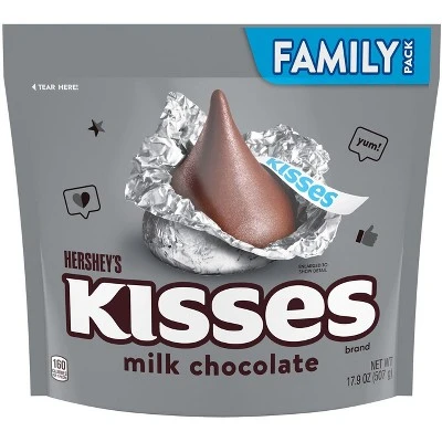 Kisses Milk Chocolate Candy 17.9oz