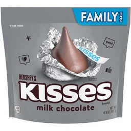 HERSHEY'S Kisses Milk Chocolate Candy 17.9oz