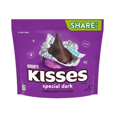 Hershey's Dark Chocolate Kisses  10oz