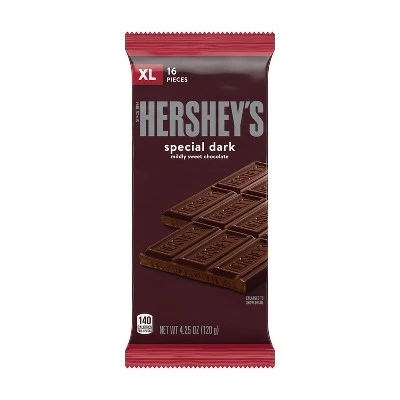 Hershey's Special Dark Mildly Sweet Chocolate 4.25oz