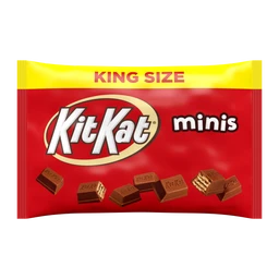 Kit Kat Kit Kat King Size Minis Crisp Wafers in Milk Chocolate Bag  2.2oz