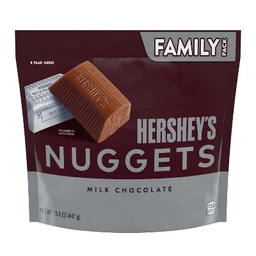 HERSHEY'S Nuggets Milk Chocolate Family Size Chocolates 15.8oz