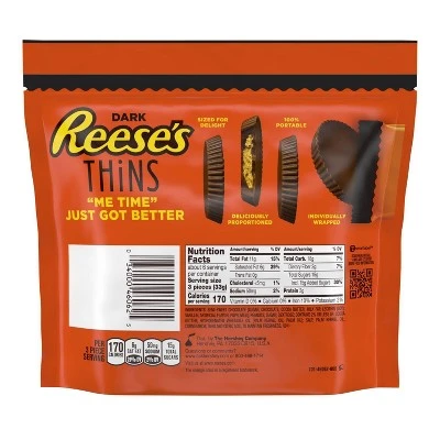 Reese's Dark Chocolate Peanut Butter Cups, Dark Chocolate
