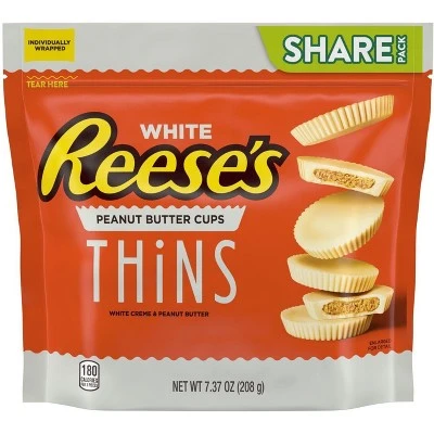 Reese's Thins White Créme Peanut Butter Cups  7.37oz