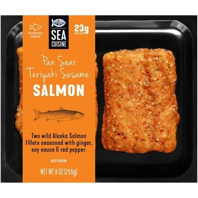Sea Cuisine Pan Sear Teriyaki Sesame Salmon Fillets