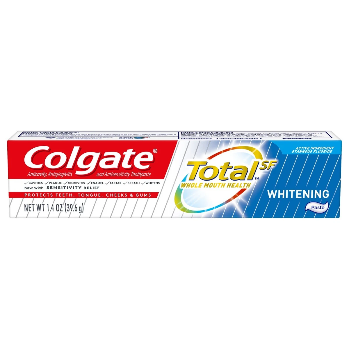 Colgate Total Travel Size Whitening Toothpaste 1.4oz
