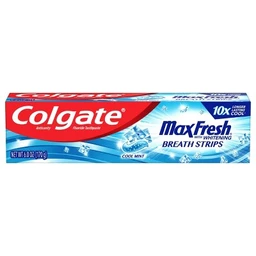 Colgate Colgate Max Fresh Toothpaste with Mini Breath Strips Cool Mint 6oz