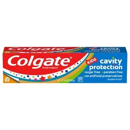 Colgate Colgate Kids Cavity Protection Toothpaste with Fluoride  Bubble Fruit  4.6oz