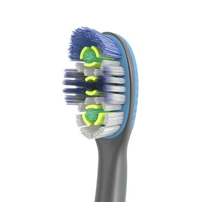 Colgate 360 Total Advanced Floss Tip Sonic Powered Toothbrush  Soft Bristles  2ct