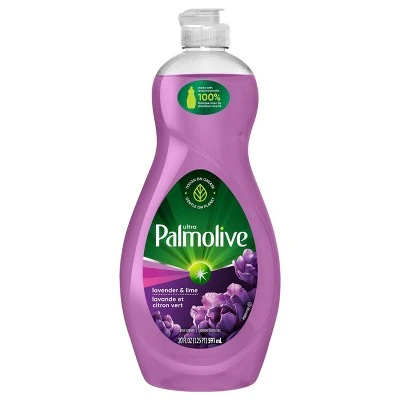 Palmolive Ultra Dishwashing Liquid Dish Soap  Lavender & Lime  20 fl oz