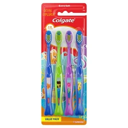Colgate Colgate Kids Toothbrush Value Pack  Extra Soft  Ocean Explorer  4ct