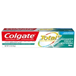 Colgate Colgate Total Advanced Fresh + Whitening Toothpaste Gel  5.1oz