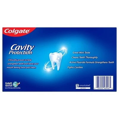 Colgate Cavity Protection Fluoride Toothpaste 6oz/3pk
