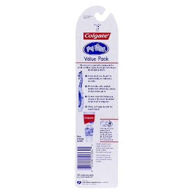 Colgate My First Baby & Toddler Toothbrush BPA Free & Extra Soft  2ct