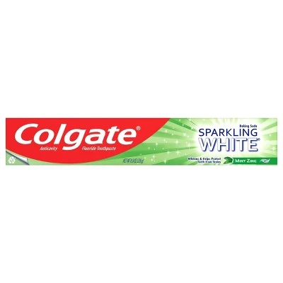 Colgate Sparkling White Whitening Toothpaste  Mint Zing  8oz