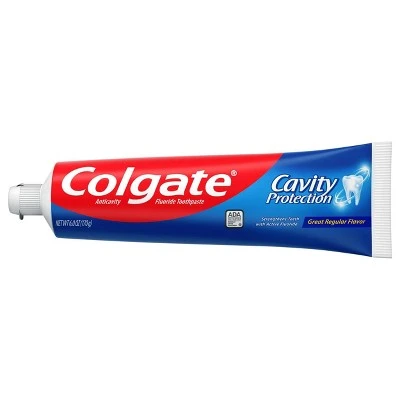 Colgate Cavity Protection Fluoride Toothpaste 6oz/2pk