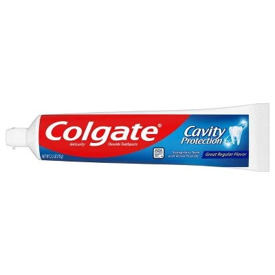 Colgate Cavity Protection Travel Size Fluoride Toothpaste  2.5oz
