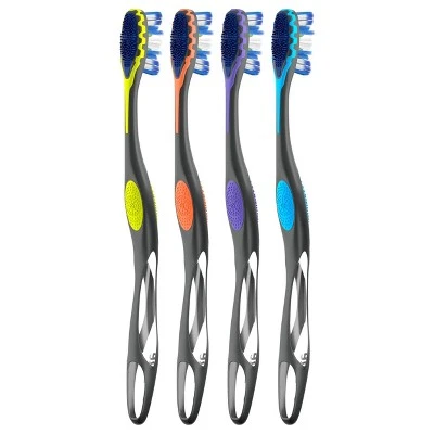 Colgate 360 Total Advanced Floss Tip Bristles Toothbrush Soft