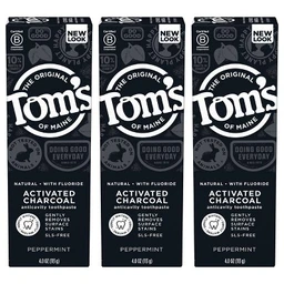 Tom's of Maine Tom's Of Maine Anti cavity Toothpaste Charcoal  3pk