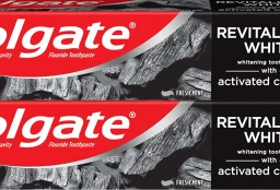 Colgate Colgate Teeth Whitening Charcoal Toothpaste  Natural Mint Flavor  4.6oz/2pk