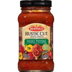 Bertolli Bertolli Rustic Cut Pasta Sauce Sweet Peppers & Portobello Mushrooms  24oz