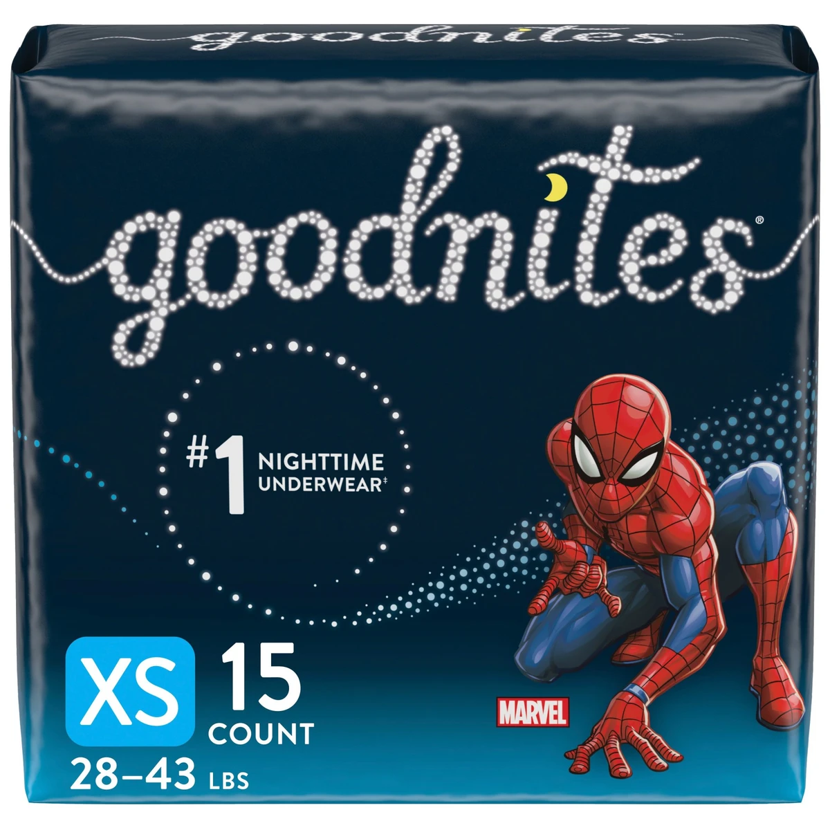 Goodnites Boys' Bedtime Bedwetting Underwear  (Select Size & Count)