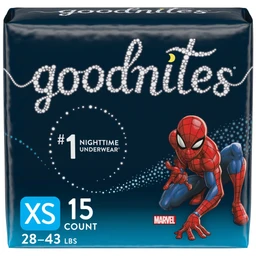 GoodNites Goodnites Boys' Bedtime Bedwetting Underwear  (Select Size & Count)