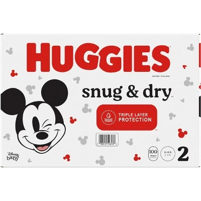 Huggies Snug & Dry Diapers (Select Size & Count)