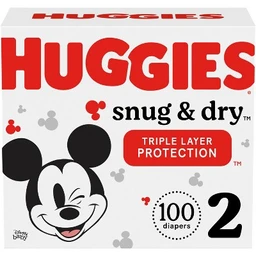 Huggies Huggies Snug & Dry Diapers (Select Size & Count)