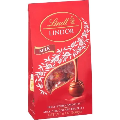 Lindt Lindor Milk Chocolate Truffles  6oz