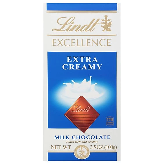 Lindt Excellence Excellence, Extra Creamy Milk Chocolate