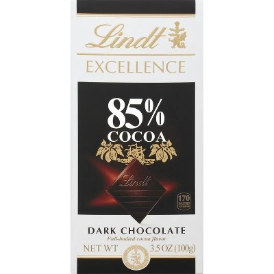 Lindt 85% Cocoa Extra Dark Excellence Bar