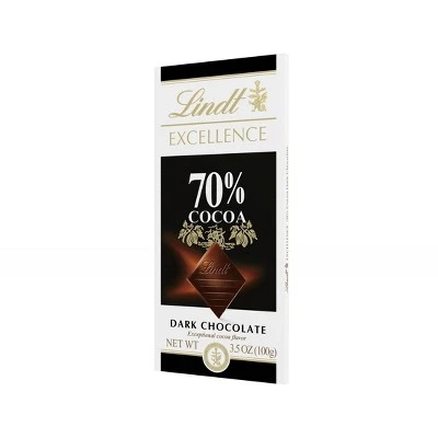Lindt 70% Cocoa Smooth Dark Excellence Bar