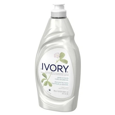 Ivory Ultra Concentrated Dish washing Liquid Soap  Classic Scent  24 fl oz