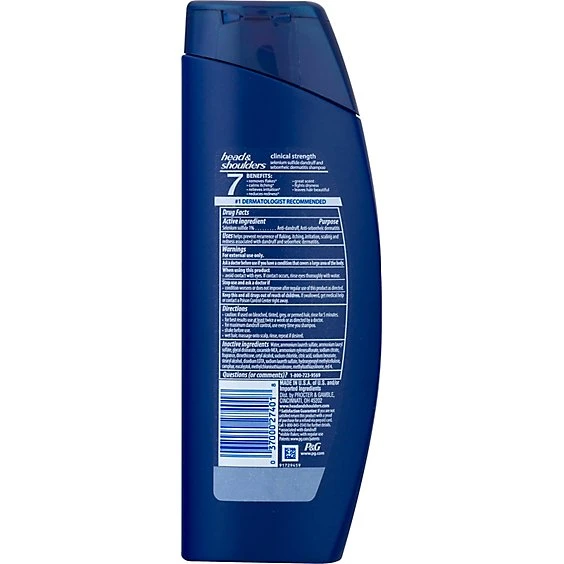 Head & Shoulders Clinical Strength Dandruff Shampoo  13.5 fl oz